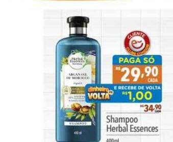Supermercados Condor Shampoo Herbal Essences oferta