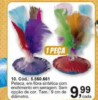 Peteca Em Fibra Sintética Com Enchimento Em Serragem
