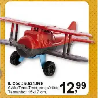 Quatro Estações Avião Teco Teco Em Plástico Tamanho oferta