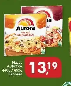 Supermercados Nori Pizzas Aurora 440g/ 460g Sabores oferta
