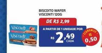 Bahamas Mix Biscoito wafer visconti oferta
