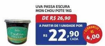 Bahamas Mix Uva passa escura mon chou pote oferta