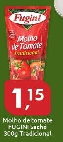 Supermercados Nori Molho de Tomate Fugini sache 300g tradicional oferta