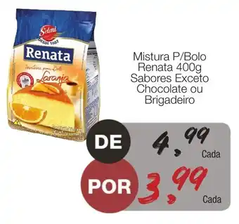 Supermercado Dalben Mistura p/Bolo Renata 400g Sabores Exceto Chocolate ou Brigadeira oferta