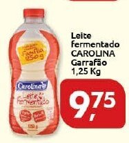 Supermercados Nori Leite Fermentado Carolina Garrafao 1.25kg oferta