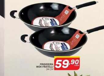GBarbosa Frigideira wok fratelli 34cm oferta