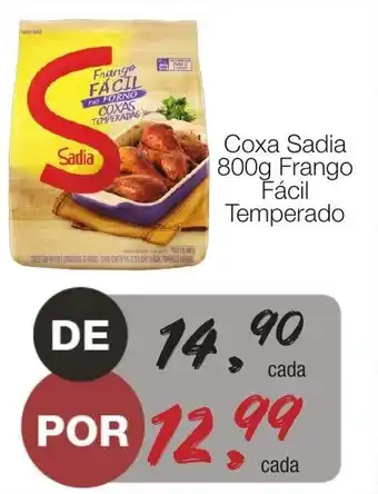 Supermercado Dalben Coxa Sadia 800g Frango Facil Temperado oferta