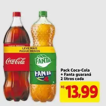 Mercado Extra Pack coca cola oferta