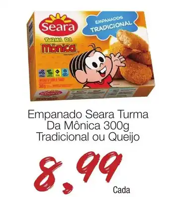 Supermercado Dalben Empanado Seara Turma Da Monica 300g Tradicional ou Queijo oferta