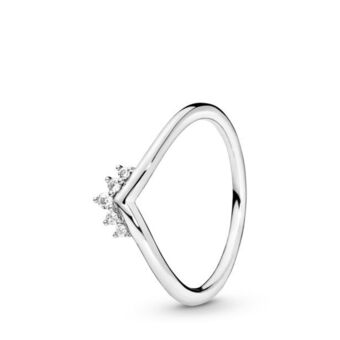 Pandora Anel chevron coroa brilhante oferta