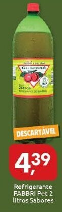 Supermercados Nori Refrigerante Fabbri pet 2L Sabores oferta