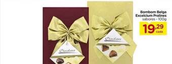 Carrefour Bombom belga excelcium pralines oferta