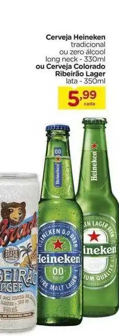 Carrefour Cerveja heineken ou cerveja colorado ribeirão lager oferta