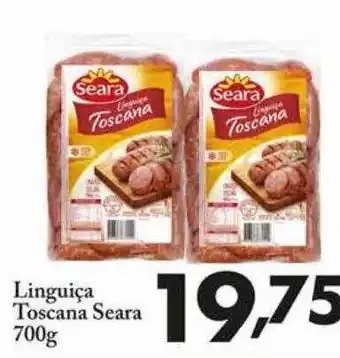 Confiança Supermercados Linguiça toscana seara oferta