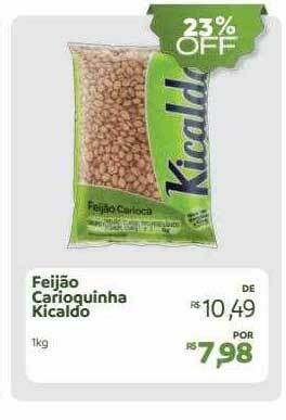 Feijão carioquinha kicaldo