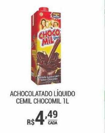 San Michel Supermercados Achocolatado líquido cemil chocomil oferta