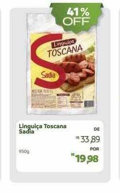 Hiperideal Supermercados Linguiça toscana sadia oferta