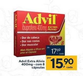 Advil extra alivio