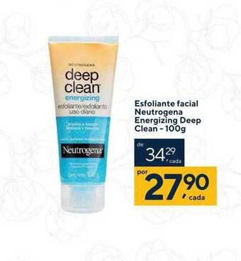 Drogaria Coop Esfoliante facial neutrogena energizing deep clean oferta