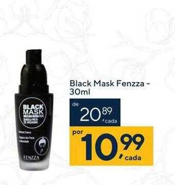 Drogaria Coop Black mask fenzza oferta