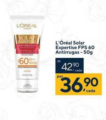 Drogaria Coop L'oréal solar expertise fps 60 antirrugas oferta