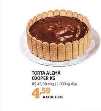 Torta alemã cooper kg