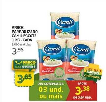 Cooper Arroz parboilizado camil oferta