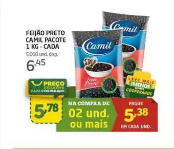 Cooper Feijão preto camil oferta
