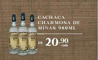 Empório Bahamas Cachaça charmosa de minas oferta