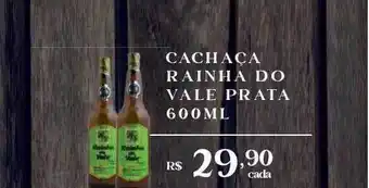 Cachaça rainha do vale prata