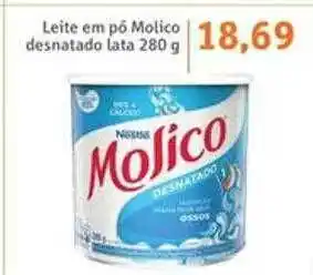 Sonda Leite em pó molico desnatado oferta