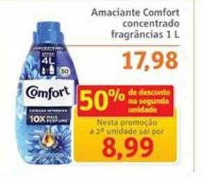 Sonda Amaciante comfort concentrado fragrâncias oferta