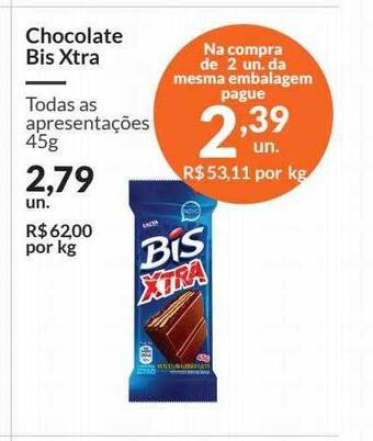 Zaffari Chocolate bis xtra oferta
