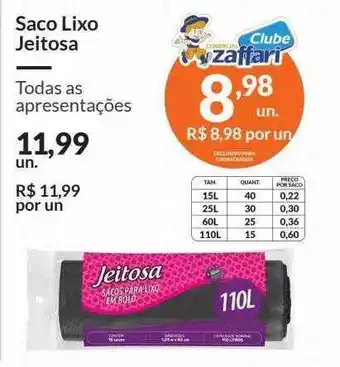 Saco lixo jeitosa