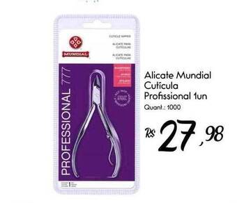 Alicate mundial cutícula profissional