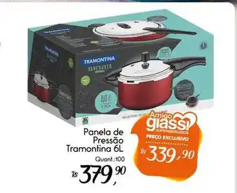 Giassi Supermercados Panela de pressão tramontina oferta