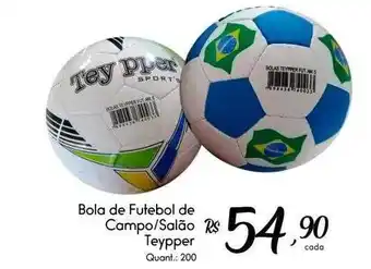 Giassi Supermercados Bola de futebol de campo salão teypper oferta