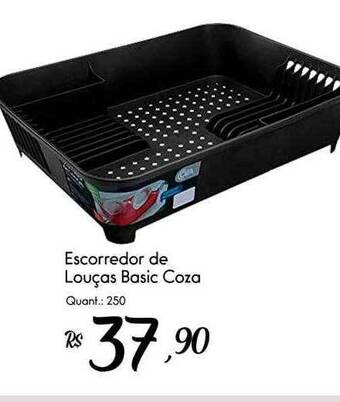 Giassi Supermercados Escorredor de louças basic coza oferta