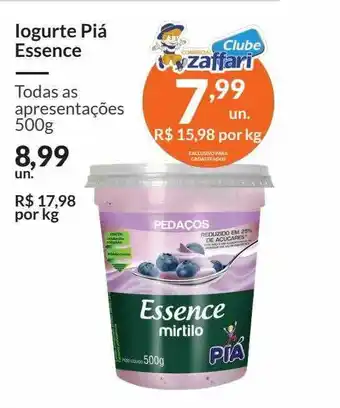 Zaffari Iogurte piá essence oferta