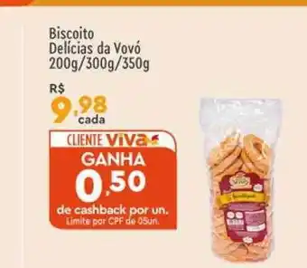 Biscoito delicias da vovó