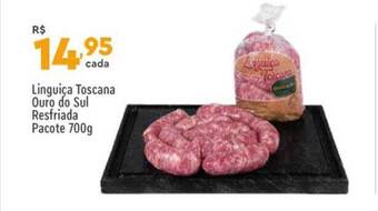 Supper Rissul Linguiça toscana ouro do sul resfriada oferta