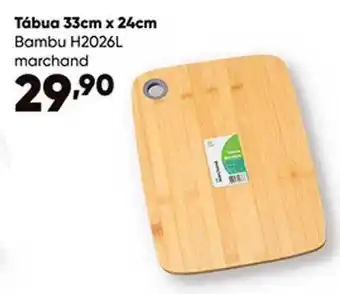 Zaffari Tábua 33cm x 24cm bambu h2026l marchand oferta
