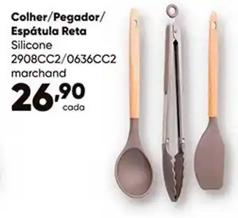 Zaffari Colher pegador espátula reta silicone marchand oferta
