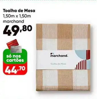 Zaffari Toalha de mesa marchand oferta
