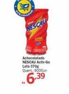 Althoff Supermercados Achocolatado nescau activ-go oferta