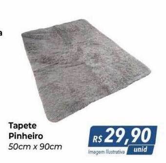 Hiper Moreira Tapete pinheiro oferta