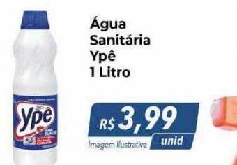 Hiper Moreira Água sanitária ypê oferta