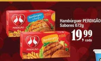 Supermercados Unidos Hambúrguer perdigão sabores oferta