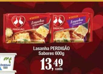 Supermercados Unidos Lasanha perdigão sabores oferta