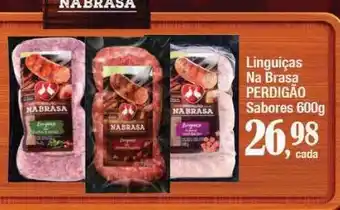 Supermercados Unidos Linguiça na brasa perdigão sabores oferta